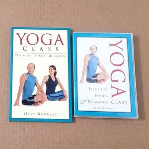 The Complete Yoga Class Book And DVD Set Gary Bromley NEW Fitness Flexibility